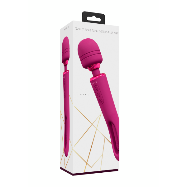 Vive Kiku - Double Ended Wand - Pink