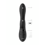 Vive Kyra - Pulse Clitoral Rabbit - Black