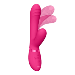Vive Tani - Finger Motion with Pulse-Wave Vibrator - Pink