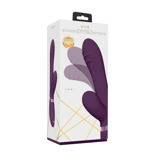 Vive Tani - Finger Motion with Pulse-Wave Vibrator - Purple