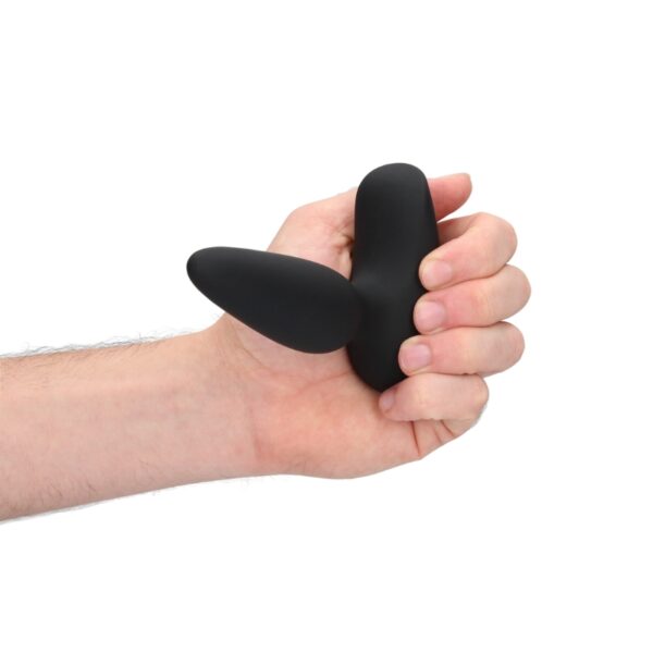 Loveline - Vibrating Anal Plug with RC - Black