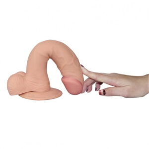Lovetoy The Ultra Soft Dude 9"/23 cm - Realistic Dildo Nude