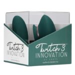 Twitch 3 - Rechargeable Vibrator and Suction - Forest green