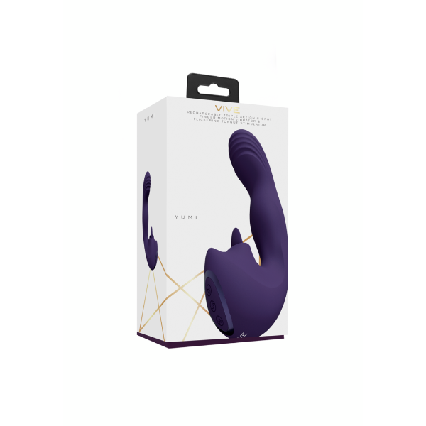 Vive Yumi - Triple Motor Vibrator - Purple