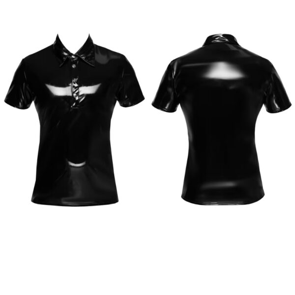 Black level Vinyl Polo