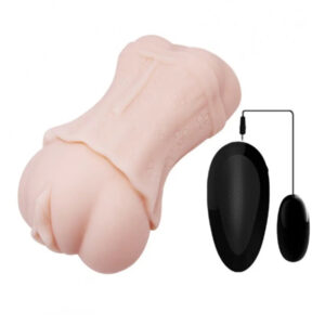 Crazy Bull Soft Vibrating Vagina Masturbator with Remote Control