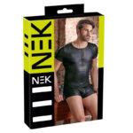 Nek shirt met rits en ringen