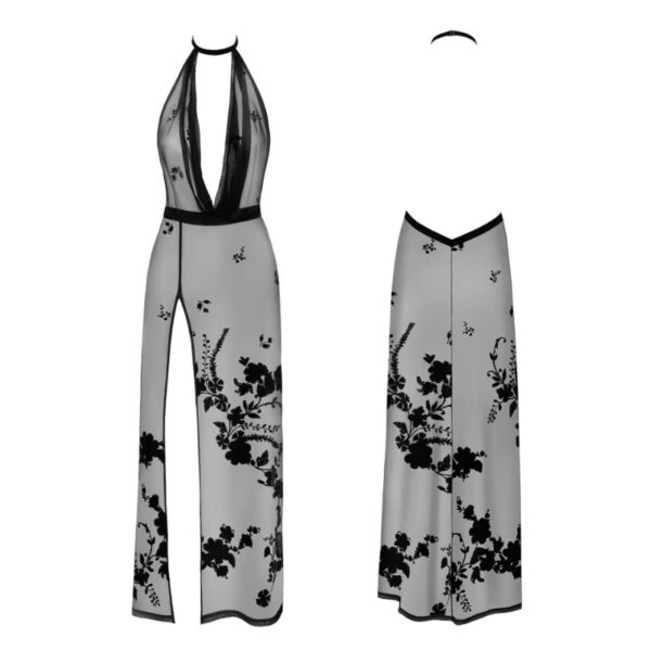 Noir Lange Jurk Libido