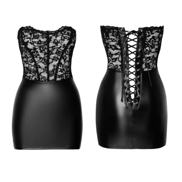 Noir Libido corset dress kort