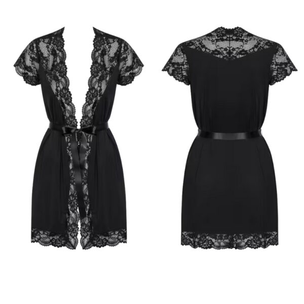 Obsessive Peignoir zwart