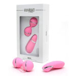 Rimba Ibiza - Ei Vibrator met Afstandsbediening Set Roze