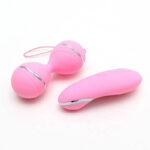 Rimba Ibiza - Ei Vibrator met Afstandsbediening Set Roze