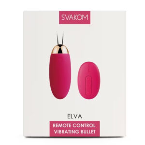 SVAKOM Elva - Egg Vibrator with Remote Control Pink