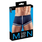 Svenjoyment boxer blauw met witte rits