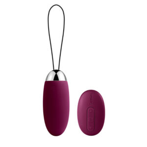 SVAKOM Elva - Egg Vibrator with Remote Control Purple