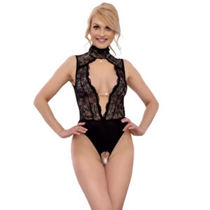 Abierta Fina - Body zwart