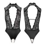 Abierta Fina - Body zwart