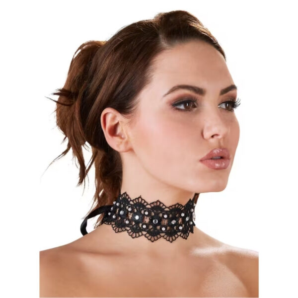 Cotelli halsband met steentjes