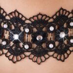 Cotelli halsband met steentjes