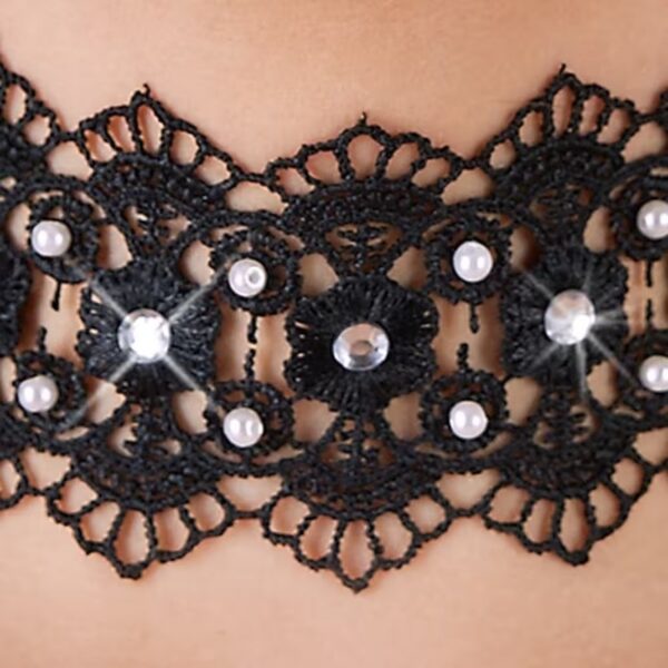 Cotelli halsband met steentjes