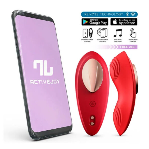 IY Panty Vibrator met App - Rood