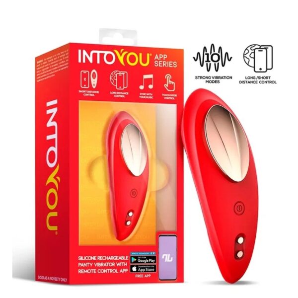 IY Panty Vibrator met App - Rood