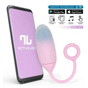 IY Vibrerend Ei met App blauw/paars