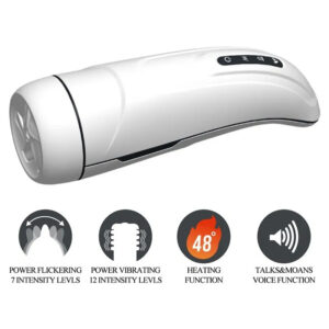 Pretty Love Marissa - Vibrerende Masturbator met Verwarmings-, Lik- en Kreunfunctie