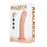 Realrock Vibrating Dildo - 8"/20,5 cm
