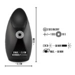 Rebel men's gear Vibrating glans masturbator