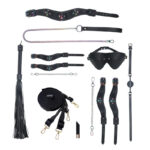 Venice Collection - 13-delige BDSM Set in Handtas Zwart