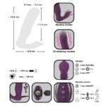 javida Shaking Panty Vibrator met afstandsbediening