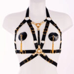 Kinky Diva Faustina II – Cupless Triangle Bra Deluxe OS