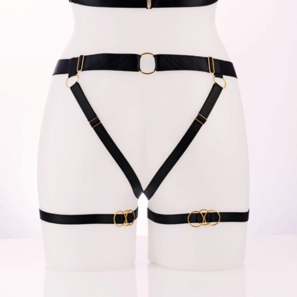 Kinky Diva Faustina III – Waist/Thigh Triangle Harness OS