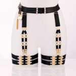 Kinky Diva Isis II – Suspender Belt / Thigh Garters 4 Clips