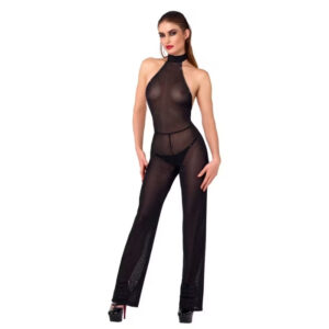 Noir Jumpsuit met glittersteentjes