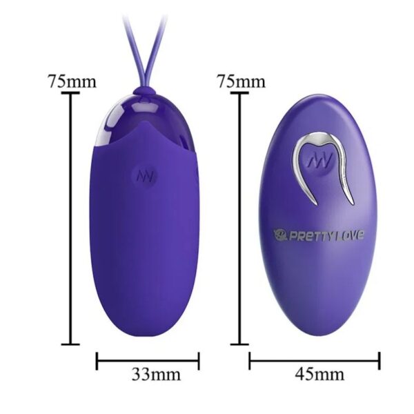 Pretty Love Berger Youth - Ei-vibrator met afstandsbediening