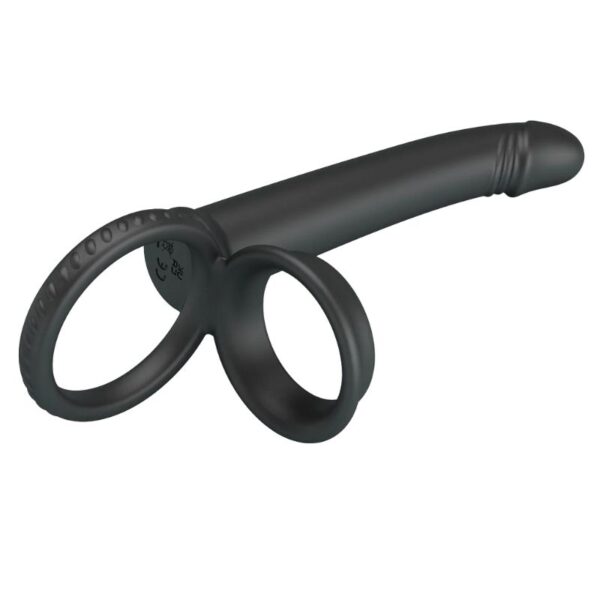 Pretty Love Moses - Cock en Ball Ring Dildo