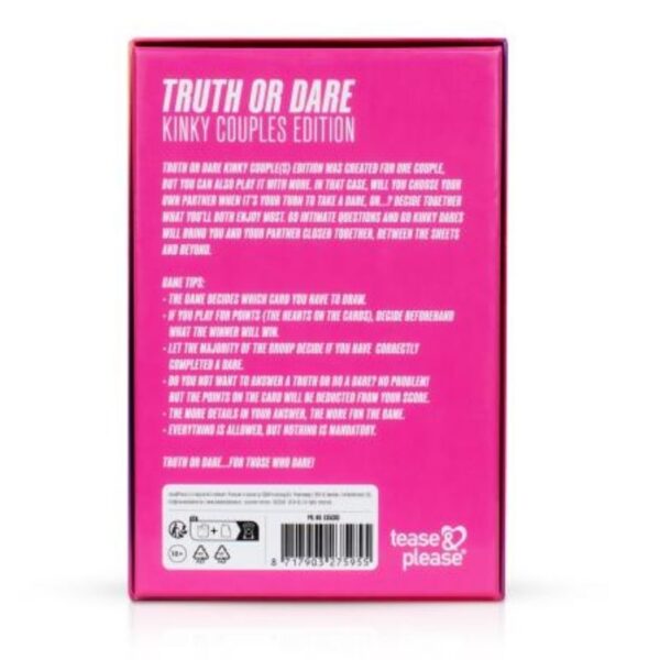 Truth or Dare Kinky Edition for couples