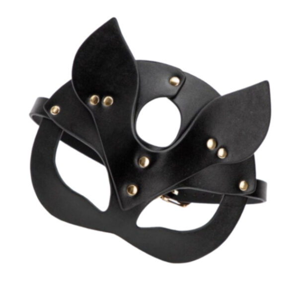 Kinky Diva Cat Mask DeLuxe zwart/goud