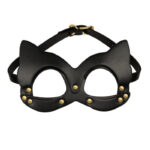 Kinky Diva Cat Mask zwart/goud