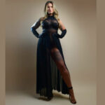 Kinky Diva Exquisite - Halter Body Zwart