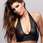 Kinky Diva VERONA - halter top leather look