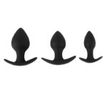 Black velvets 3-delige anal trainer set met gewichten