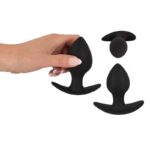 Black velvets 3-delige anal trainer set met gewichten