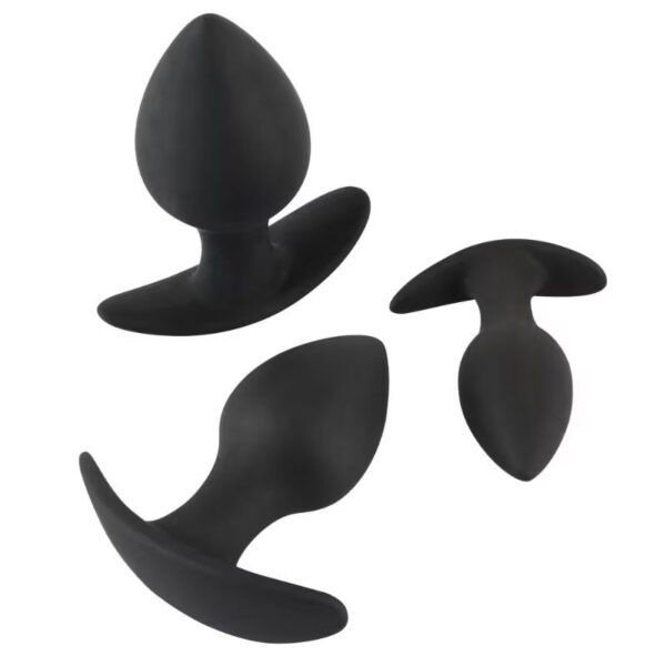 Black velvets 3-delige anal trainer set met gewichten