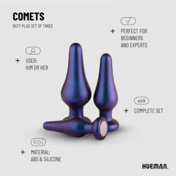 Hueman - Comets Buttplug Set