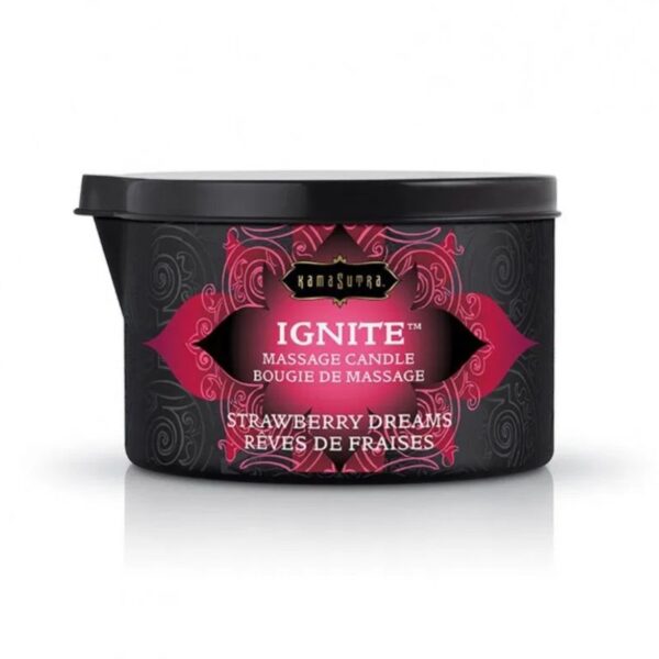 KamaSutra Massage Candle - Strawberry Dreams 170 gr.