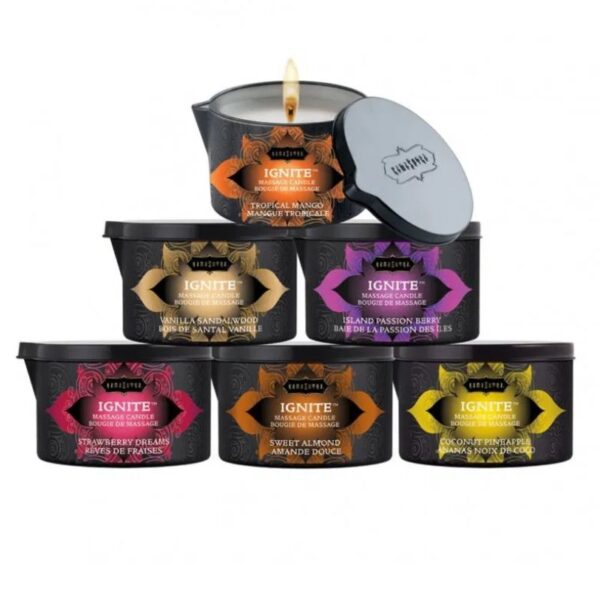 KamaSutra Massage Candle - Sweet Almond