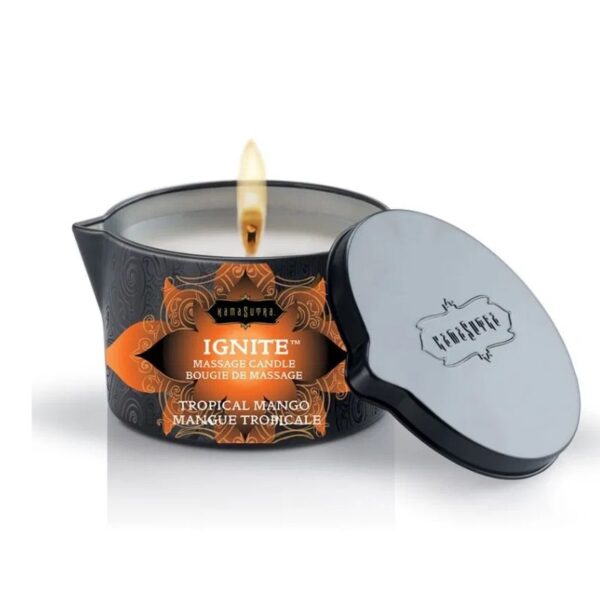 KamaSutra Massage Candle - Tropical Mango 170 gr.